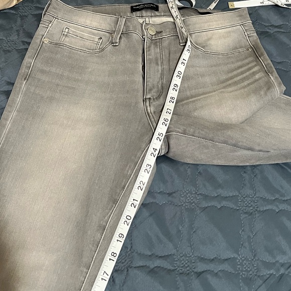 Banana Republic Premium Denim Gray Skinny Jeans 29P 8P - Picture 3 of 9